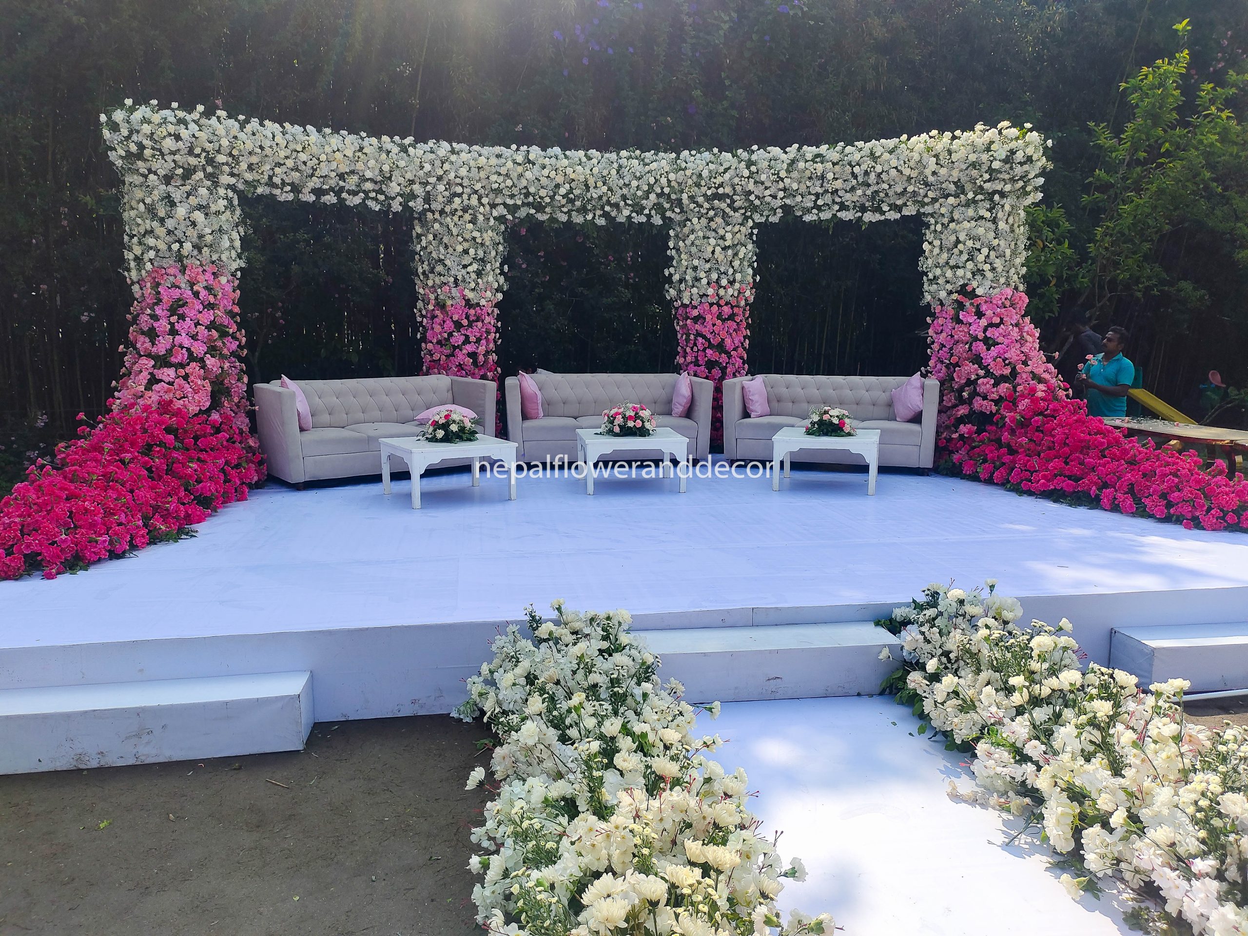 Grand Stage Wedding Event