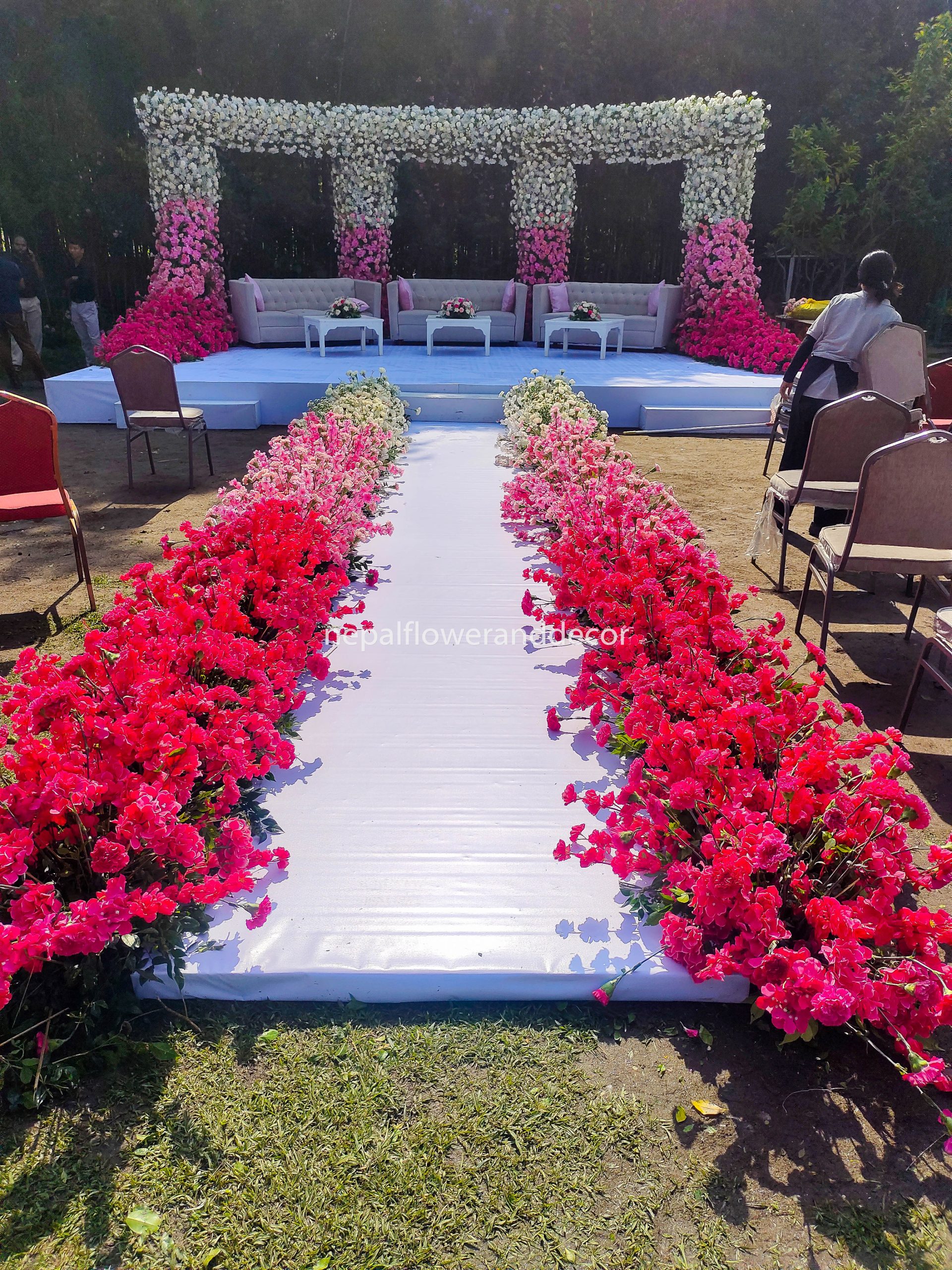 Grand Stage Wedding Event