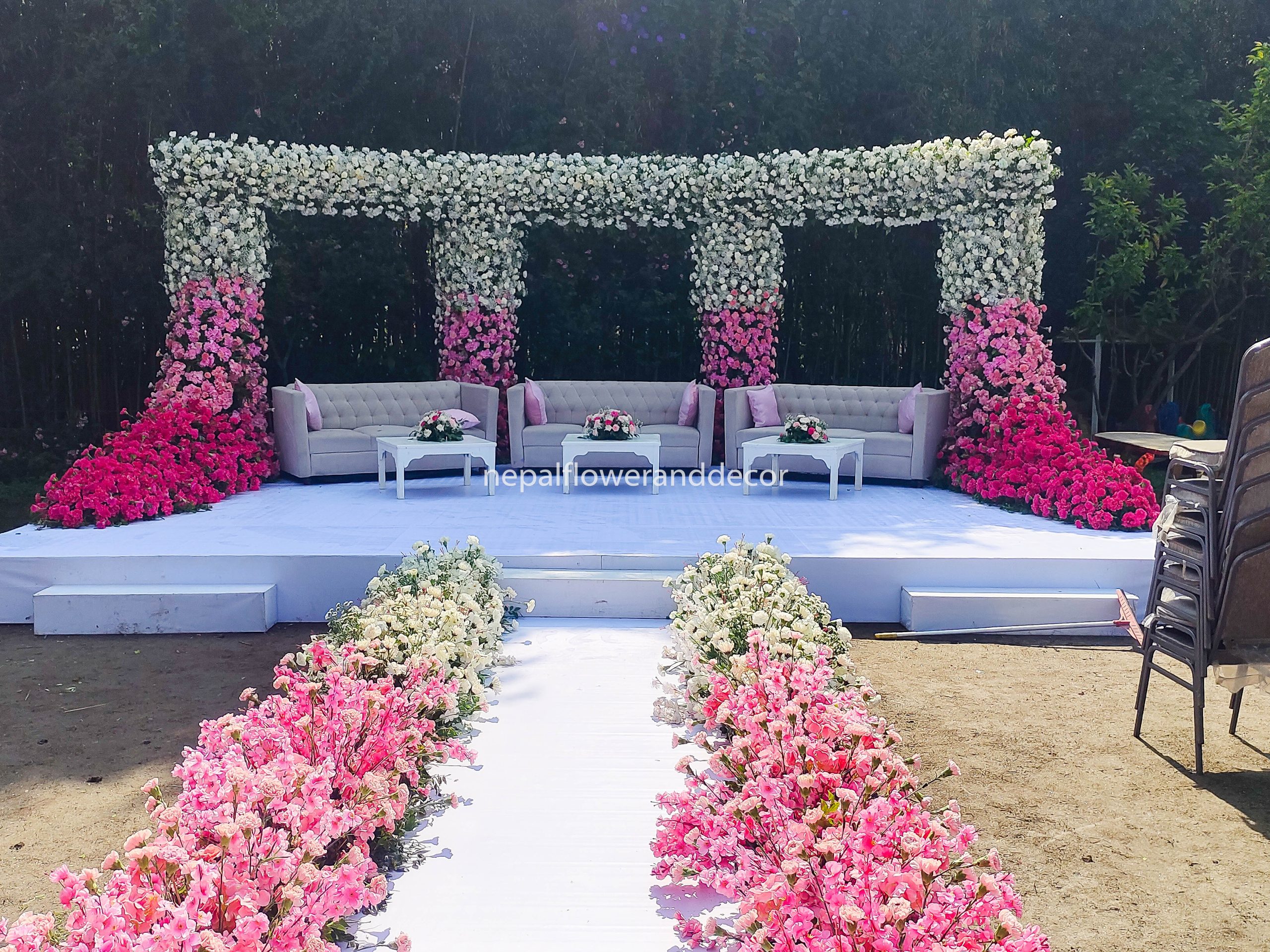 Grand Stage Wedding Event